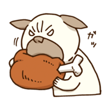 PUGLOG -Everyday of Pug- sticker #13475742