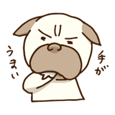 PUGLOG -Everyday of Pug- sticker #13475744