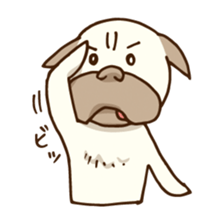 PUGLOG -Everyday of Pug- sticker #13475753