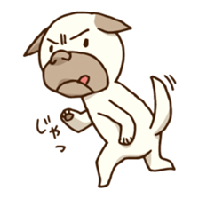 PUGLOG -Everyday of Pug- sticker #13475754