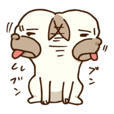PUGLOG -Everyday of Pug- sticker #13475756