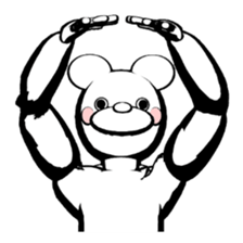 BEARWHITE 4 sticker #13476508