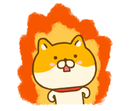Shiba inu Yuru sticker #13476658