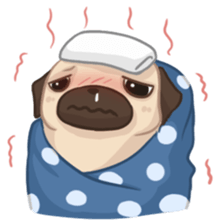 Dodo The Pug sticker #13476688