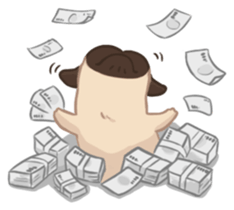 Dodo The Pug sticker #13476704