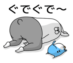 Humanoid animal6 sticker #13477100