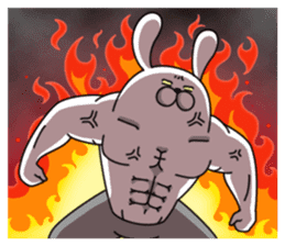 Humanoid animal6 sticker #13477104