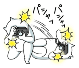 Humanoid animal6 sticker #13477118