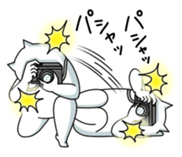 Humanoid animal6 sticker #13477118