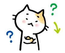 "MAYUNEKO" The cats with eyebrows!3ver.3 sticker #13477168