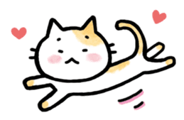 "MAYUNEKO" The cats with eyebrows!3ver.3 sticker #13477169