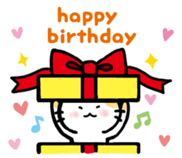 "MAYUNEKO" The cats with eyebrows!3ver.3 sticker #13477188