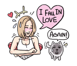 AsB - 132 Heart Variety (be my bear) sticker #13477769