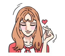 AsB - 132 Heart Variety (be my bear) sticker #13477775