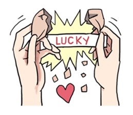 AsB - 132 Heart Variety (be my bear) sticker #13477781