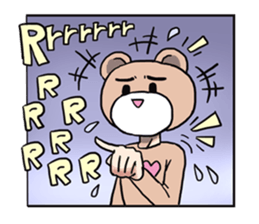 AsB - 132 Heart Variety (be my bear) sticker #13477783