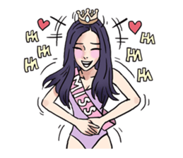 AsB - 132 Heart Variety (be my bear) sticker #13477786