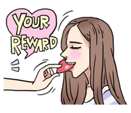 AsB - 132 Heart Variety (be my bear) sticker #13477791