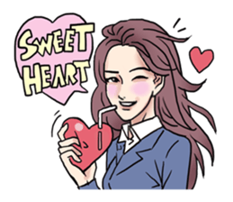 AsB - 132 Heart Variety (be my bear) sticker #13477793