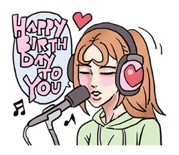 AsB - 132 Heart Variety (be my bear) sticker #13477798