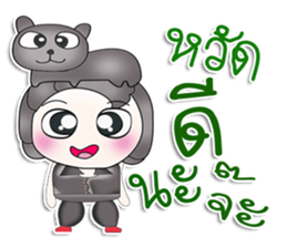 Mr. SATORU. Love cat.^^ sticker #13479134