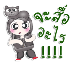 Mr. SATORU. Love cat.^^ sticker #13479136