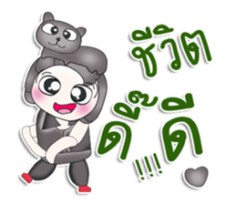 Mr. SATORU. Love cat.^^ sticker #13479139