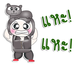 Mr. SATORU. Love cat.^^ sticker #13479140