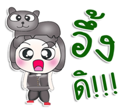 Mr. SATORU. Love cat.^^ sticker #13479141