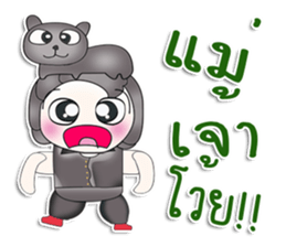 Mr. SATORU. Love cat.^^ sticker #13479166