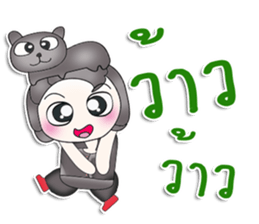 Mr. SATORU. Love cat.^^ sticker #13479167