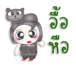 Mr. SATORU. Love cat.^^ sticker #13479168