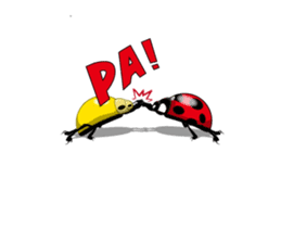 Ladybug wants to speak sticker #13480003
