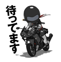 Rider aiming for the fastest sticker #13480062