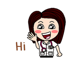 Female Doctor (Animated) sticker #13480158