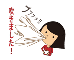 Miss edgy sticker #13480209