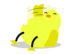 Lazy Duck sticker #13480742