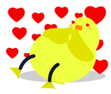 Lazy Duck sticker #13480749