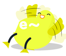 Lazy Duck sticker #13480750