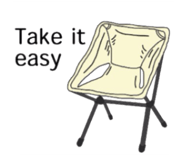 The camp design sticker #13481009