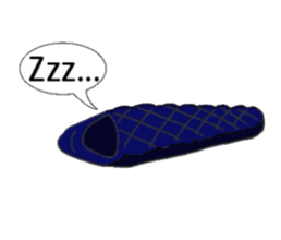 The camp design sticker #13481031