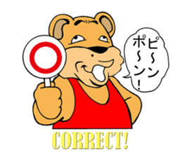 COOL?! "BEAR-KICHI" sticker #13481118