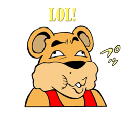 COOL?! "BEAR-KICHI" sticker #13481145