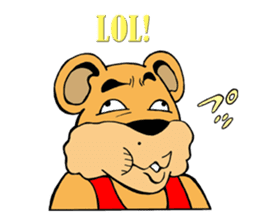 COOL?! "BEAR-KICHI" sticker #13481145