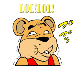 COOL?! "BEAR-KICHI" sticker #13481146