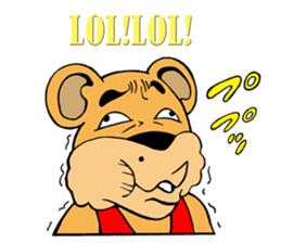 COOL?! "BEAR-KICHI" sticker #13481146