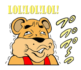 COOL?! "BEAR-KICHI" sticker #13481147