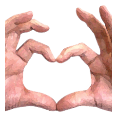 Convenient hand sign