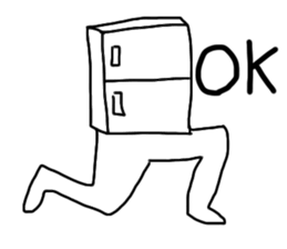 Freezer Man sticker #13481436