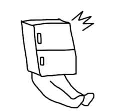 Freezer Man sticker #13481450